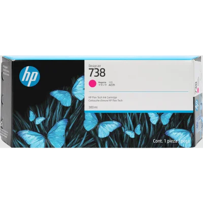 HP 676M7A (738) 300 ML MACENTA DESIGNJET INK CARTRIDGE